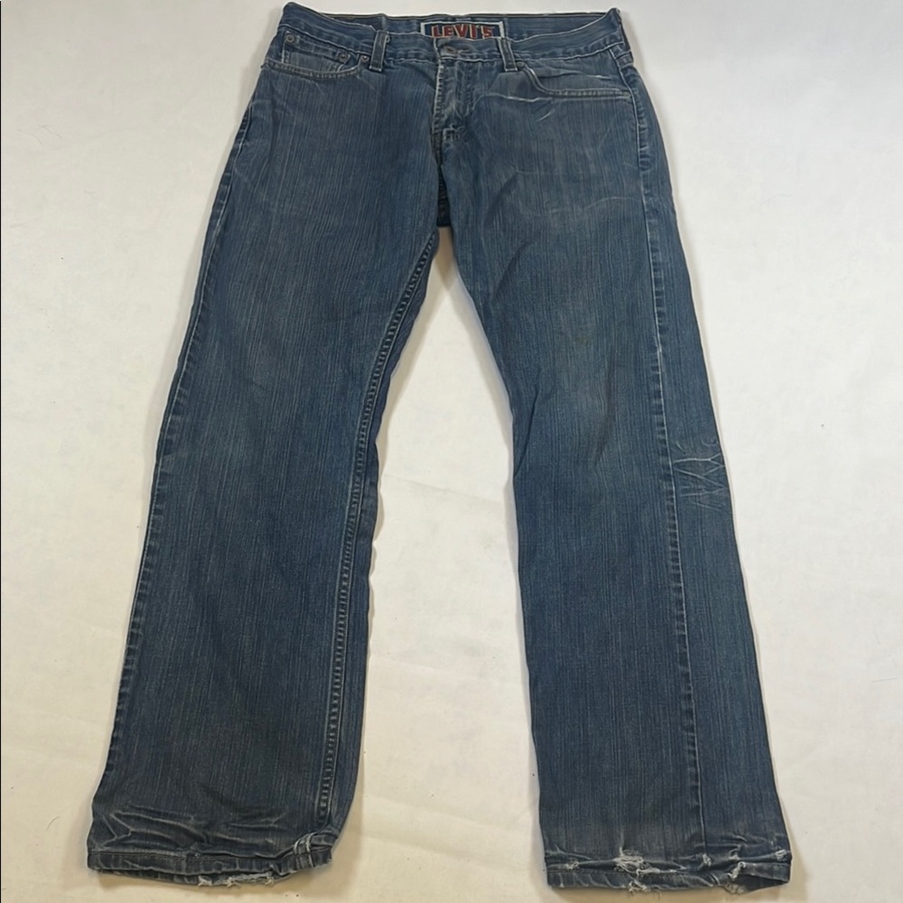 Levi's 514 Classic Medium Wash Slim Straight Jeans 30W